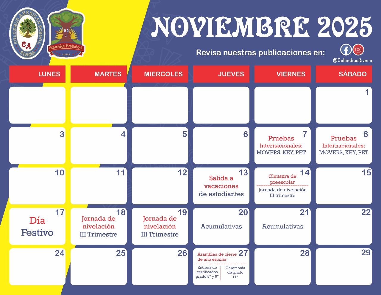 caLENDARIO